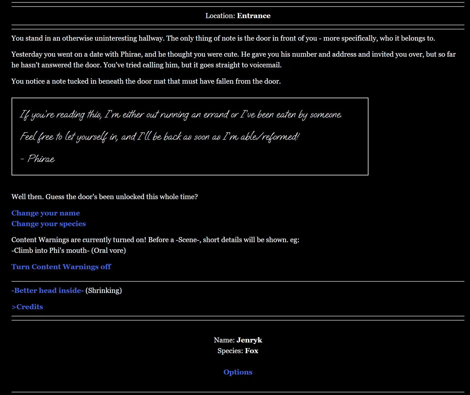 A "Small" Invitation screenshot 1