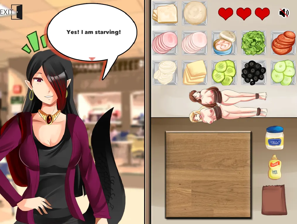 Deli De Micro (18+ Vore Game) screenshot 3