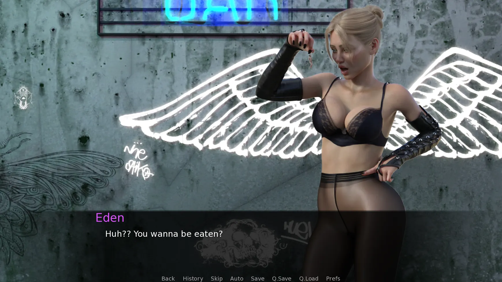 Fembot Square (a kinetic giantess game PROLOGUE) screenshot 2