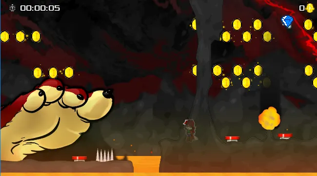 GiantessRun (NSFW furry paw fetish game) screenshot 3