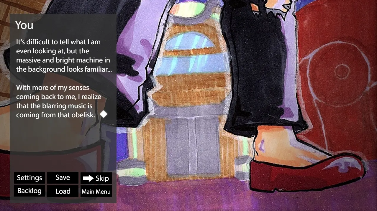 Man Squishers Visual Novel screenshot 2
