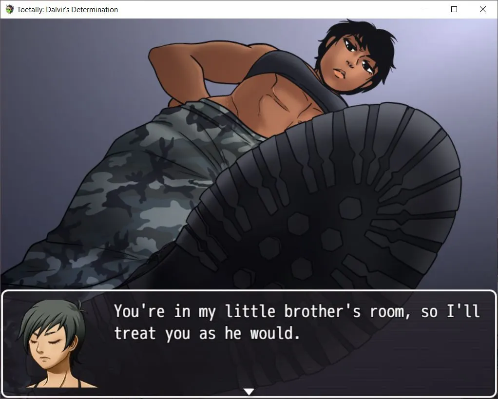 Toetally: Dalvir's Determination screenshot 1